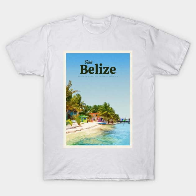 Visit Belize T-Shirt by Mercury Club